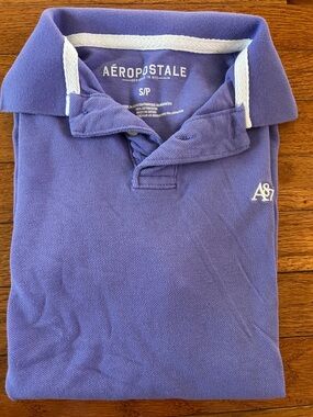 Aeropostale Lavender Purple Polo Shirt